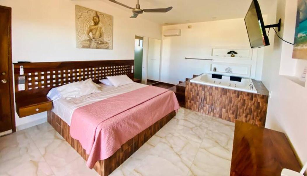 Suites Ximajo Brisas de Zicatela ภายนอก รูปภาพ